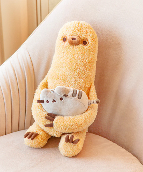 PUSHEEN WITH SLOTH