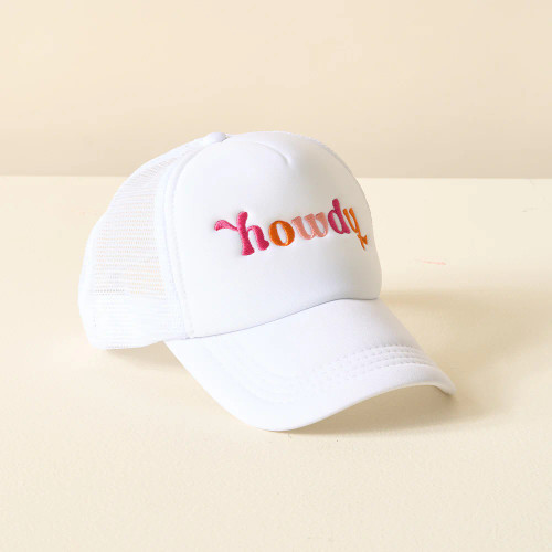 TRUCKER HAT-HOWDY HOWDY HOWDY