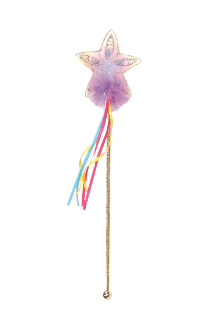 GLITTER RAINBOW WAND MULTI/FUCHS