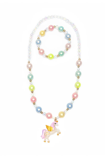 UNICORN NECKLACE BRACELET 2PC