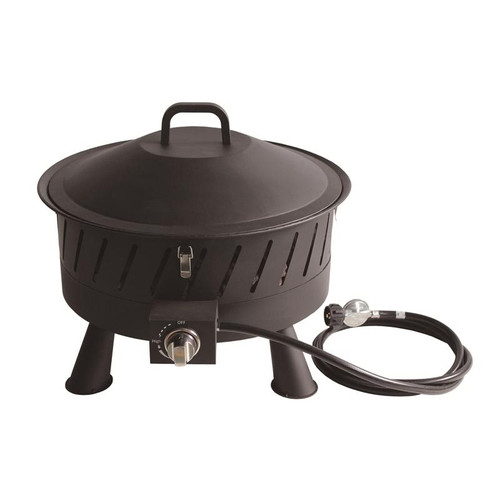 PORTABLE FIRE PIT PROPANE 22"
