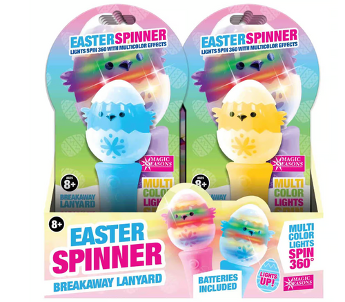 LED CHICK EASTER SPINNER