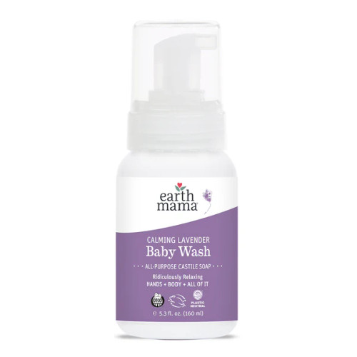EARTH MAMA CALMING LAVENDER CASTILE BABY WASH