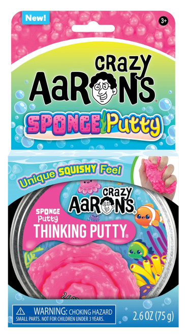 SPONGE PUTTY 4" PUTTY TIN