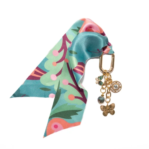 COSTA FLORAL BAG CHARM