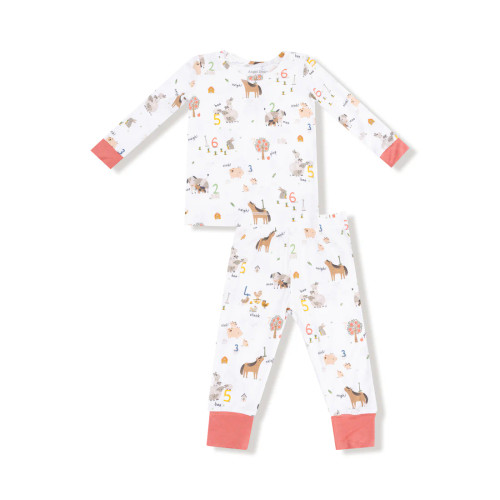 2PC LOUNGEWEAR SET FARM SOUNDS