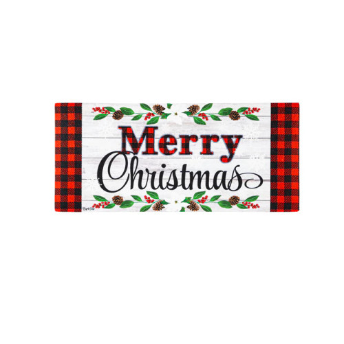 SASSAFRAS MAT CHRISTMAS SENTIMEN