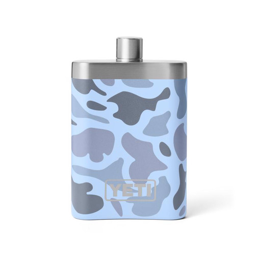 YETI FLASK BLUE CAMO