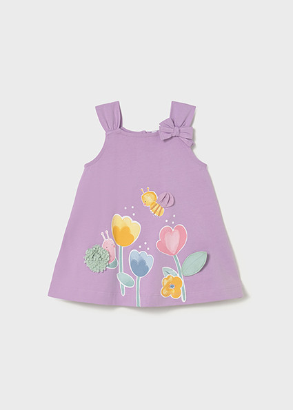 DRESS LILAC TULIPS BEE