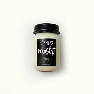 13OZ MASON CANDLE FARMERS MARKET