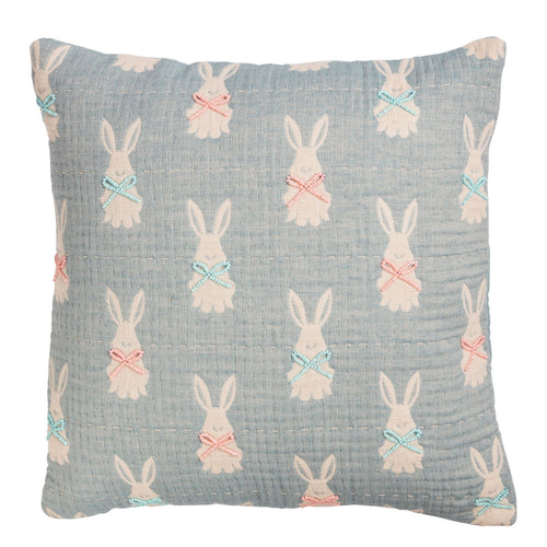 BUNNY JACQUARD PILLOW