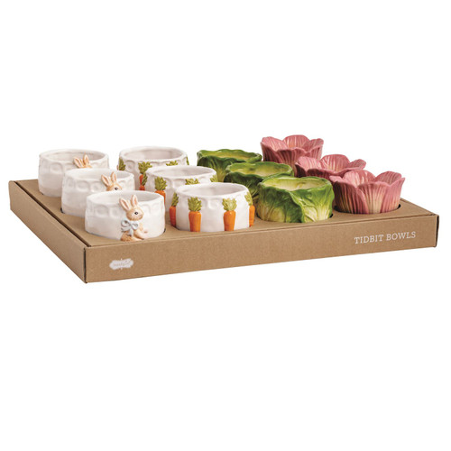 EASTER TIDBIT DISHES