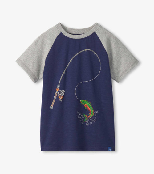 BIG CATCH RAGLAN TEE