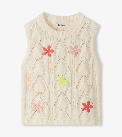 DELICATE FLOWER CROCHET TOP