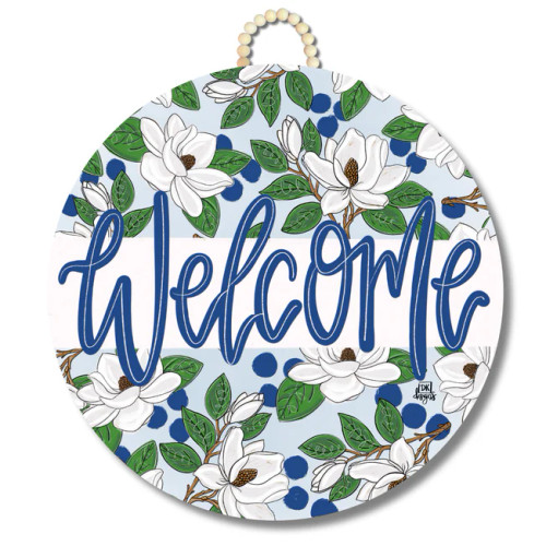 MAGNOLIA WELCOME DOOR HANGER