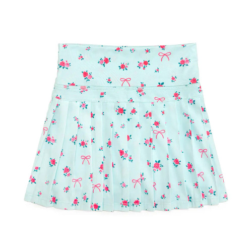 SKORT SKY BLUE FLORAL