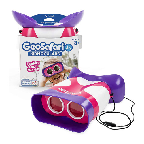 GEOSAFARI JR. KIDNOCULARS PINK