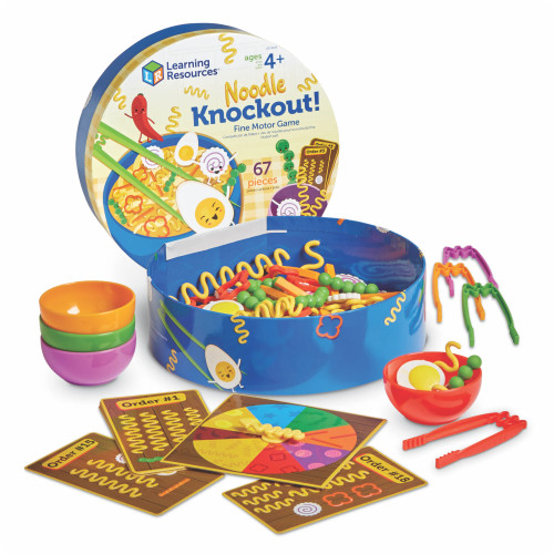 NOODLE KNOCKOUT FINE MOTOR GAME