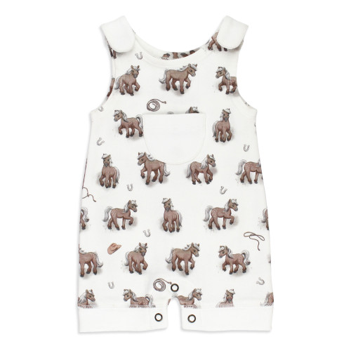 ORGANIC ROMPER LITTLE LASSO