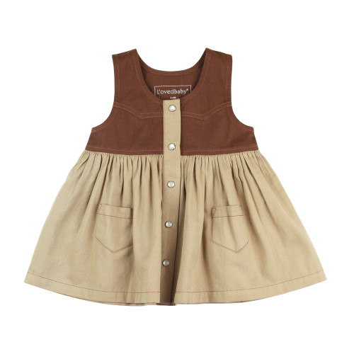 ORGANIC WESTERN DRESS OATMEAL