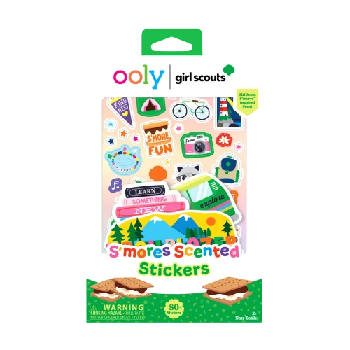 GIRL SCOUTS SMORES STICKERS