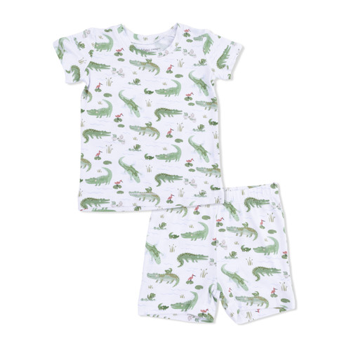 CRAYON ALIGATOR LOUNGEWEAR SHORT SET