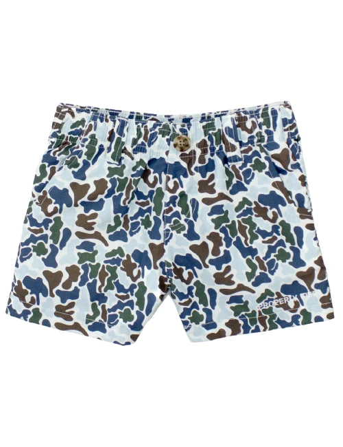 SHORT BOYS MALLARD TERRA CAMO