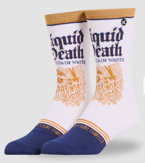 SOCKS CAN LIQUID DEATH 2PK