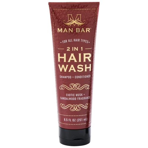 MAN BAR HAIR WASH MUSK & SANDALW