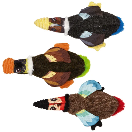 CRINKLE BIRDS DOG TOY COLLECTION