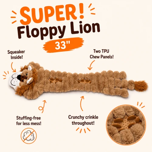 33" SUPER! FLOPPY DOG TOY