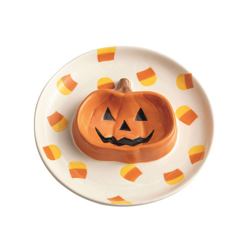 PUMPKIN ROUND DISH