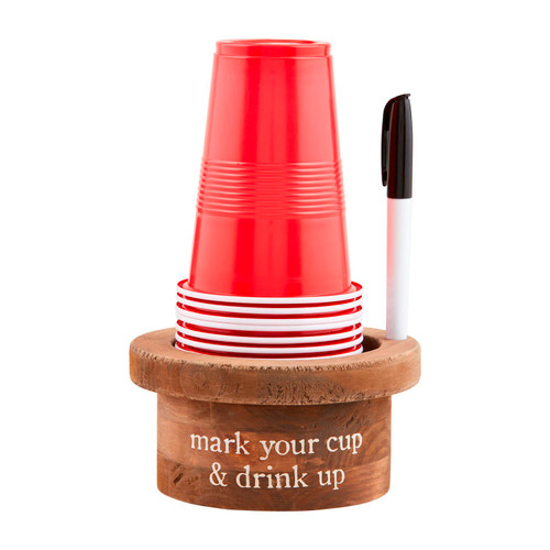DISPOSABLE CUP & MARKER SET