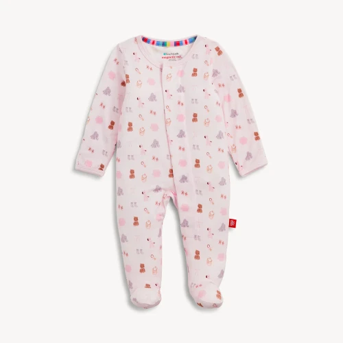 FOOTIE NURSERY NOSTALGIA PINK