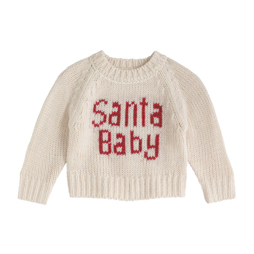 SANTA BABY SWEATER