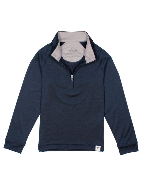 CLUBHOUSE SWEATER QUARTER ZIP NAVY