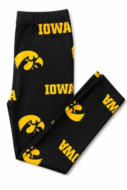 IOWA HAWKEYE LEGGINGS
