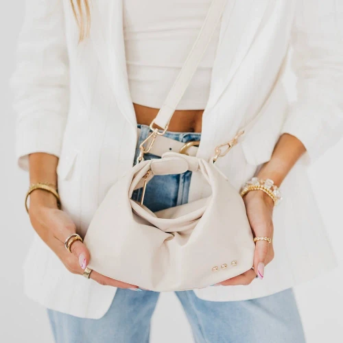 CROSSBODY TAYLOR SLOUCHY CREAM