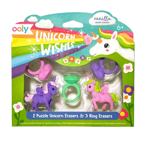 UNICORN WISHES SCENTED ERASERS