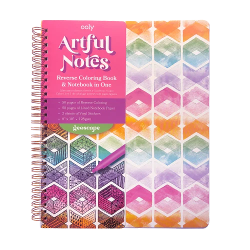 ARTFUL NOTEBOOK REVERSE COLOR