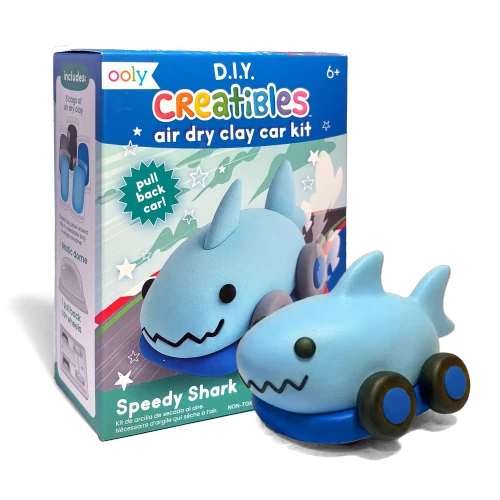 AIR DRY CLAY CAR KIT SHARK