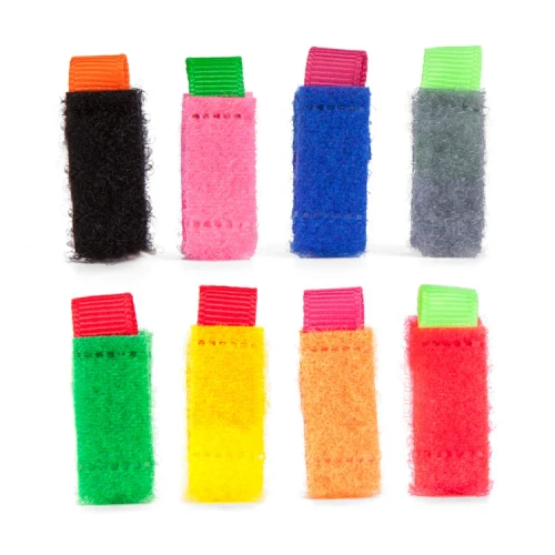 CABLE TIE MULTI COLOR ASST S/8
