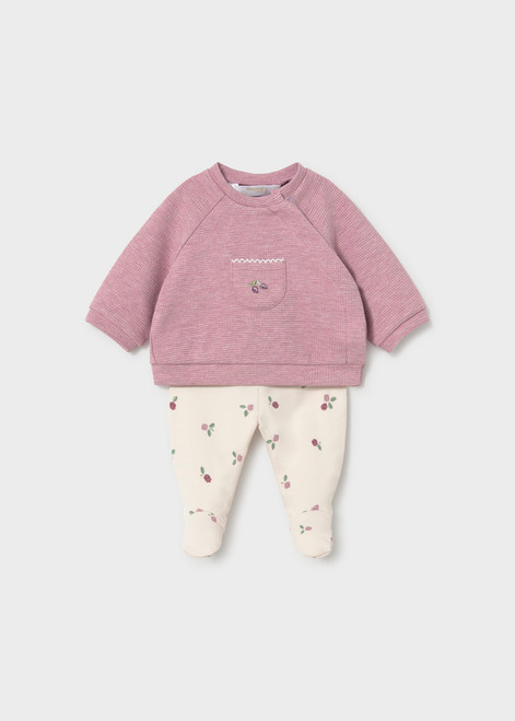2PC SET PINK CREAM