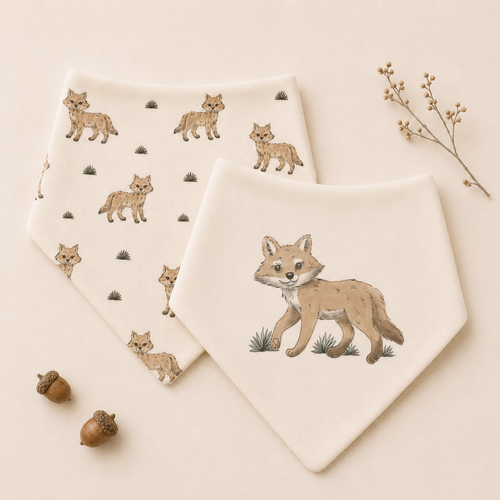 ORGANIC B BIB 2-PACK COYOTE OS