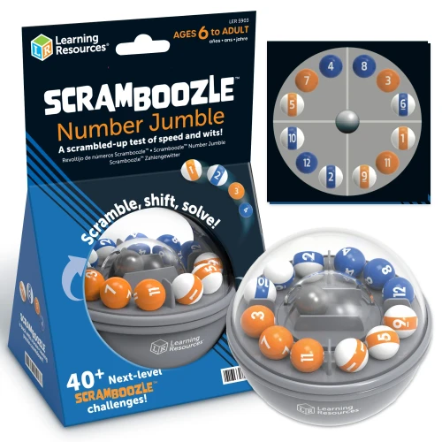 SCRAMBOOZLE NUMBER JUMBLE
