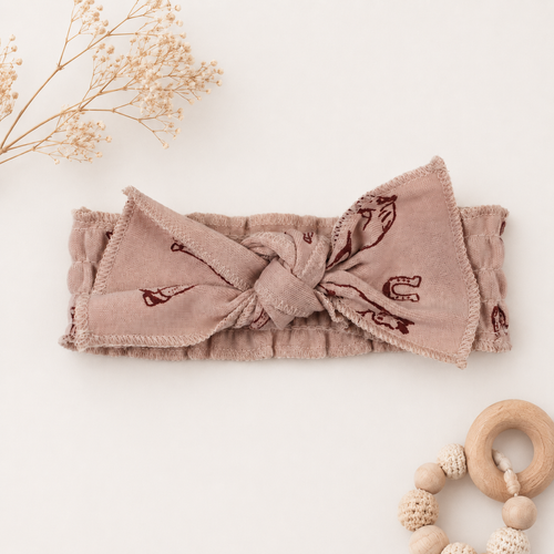 ORGANIC HEADBAND RODEO 0-12M