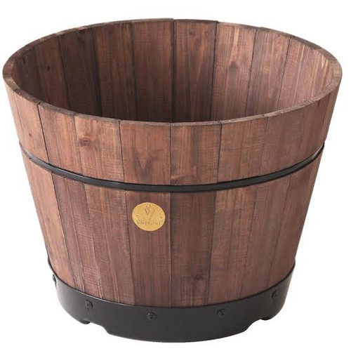 BARREL CEDAR BROWN 18"