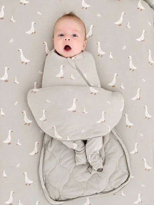 SWADDLE SLEEP SACK GOOSE