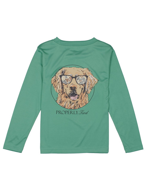 PERFORMANCE TEE LS CAMO COMPANION IVY