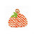 HAPPY EVERYTHING CHEVRON PUMPKIN MINI ATT